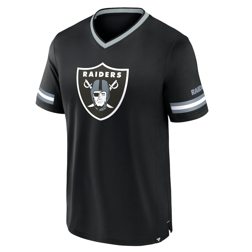 Las Vegas Raiders Stripe Stacking T-Shirt Black | Fanatics