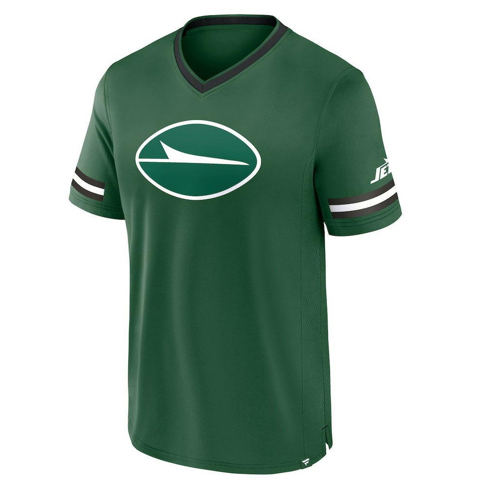 New York Jets Stripe Stacking T-Shirt Green | Fanatics