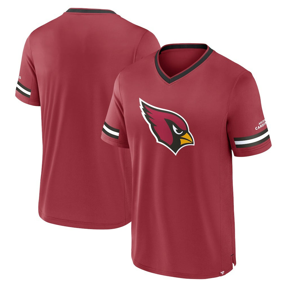 Arizona Cardinals Stripe Stacking T-Shirt Cardinal | Fanatics