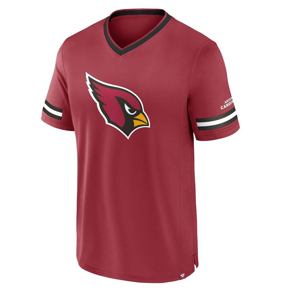 Arizona Cardinals Stripe Stacking T-Shirt Cardinal | Fanatics