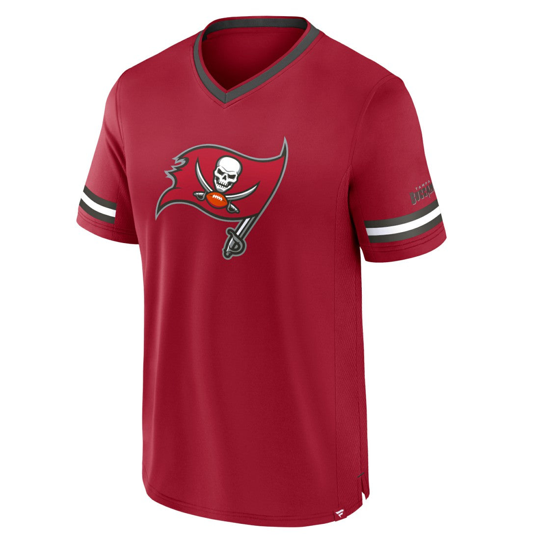 Tampa Bay Buccaneers Stripe Stacking T-Shirt Red | Fanatics