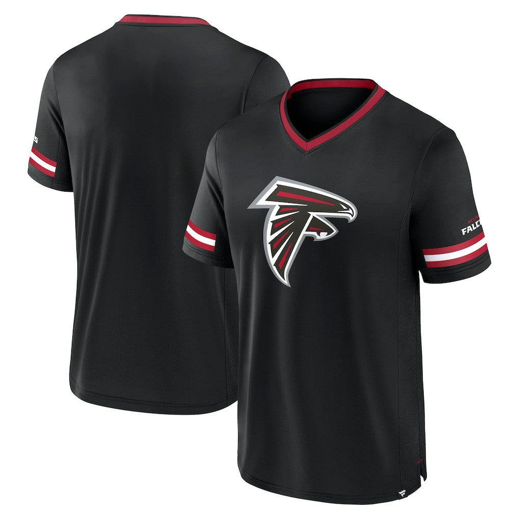 Atlanta Falcons Stripe Stacking T-Shirt Black | Fanatics