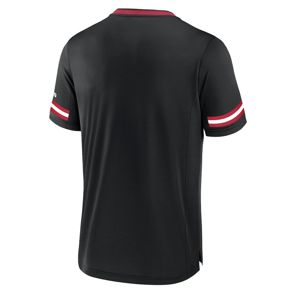 Atlanta Falcons Stripe Stacking T-Shirt Black | Fanatics