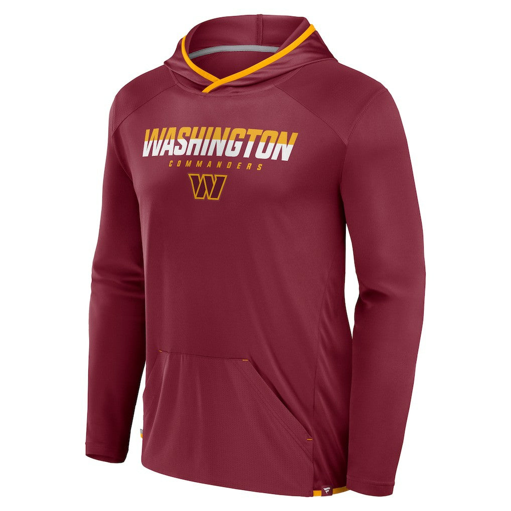 Washington Commanders Transitional Defender Hoodie Long Sleeve T-Shirt Burgundy | Fanatics