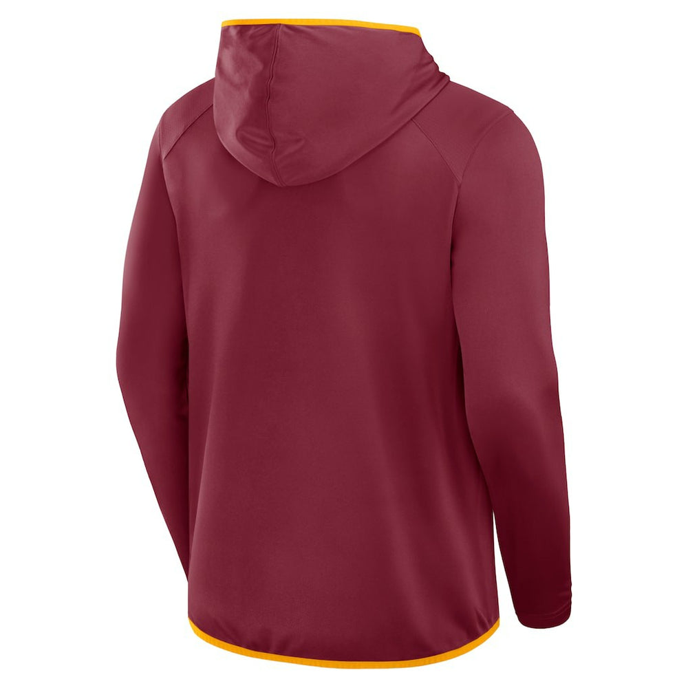 Washington Commanders Transitional Defender Hoodie Long Sleeve T-Shirt Burgundy | Fanatics