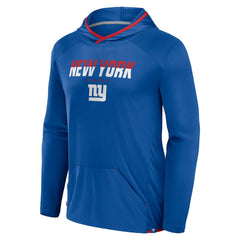 New York Giants Transitional Defender Hoodie Long Sleeve T-Shirt Royal | Fanatics