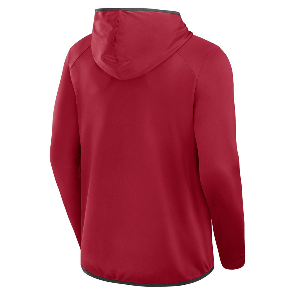 Tampa Bay Buccaneers Transitional Defender Hoodie Long Sleeve T-Shirt Red | Fanatics