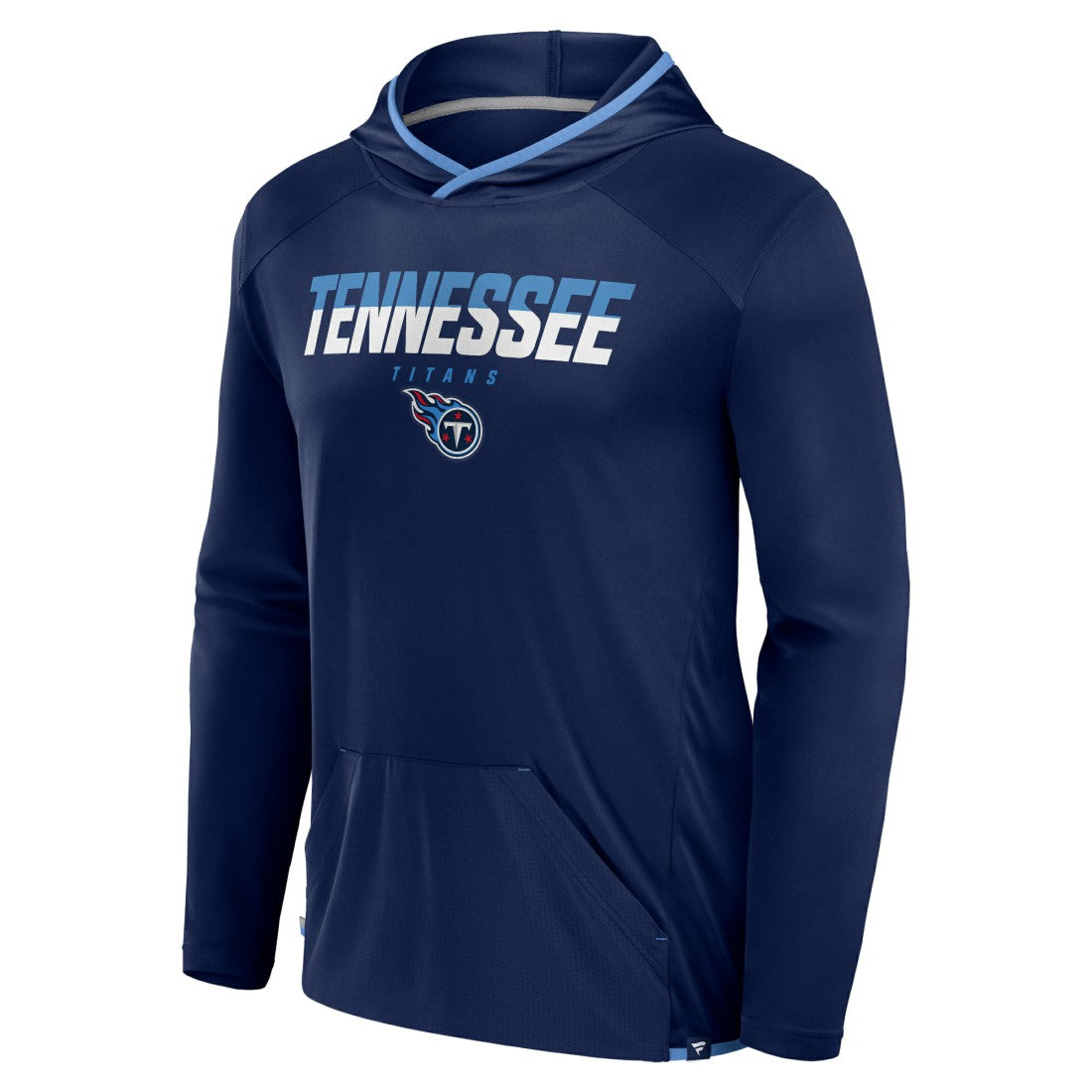 Tennessee Titans Transitional Defender Hoodie Long Sleeve T-Shirt Navy | Fanatics