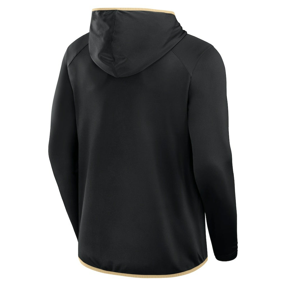 New Orleans Saints Transitional Defender Hoodie Long Sleeve T-Shirt Black | Fanatics