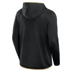 New Orleans Saints Transitional Defender Hoodie Long Sleeve T-Shirt Black | Fanatics
