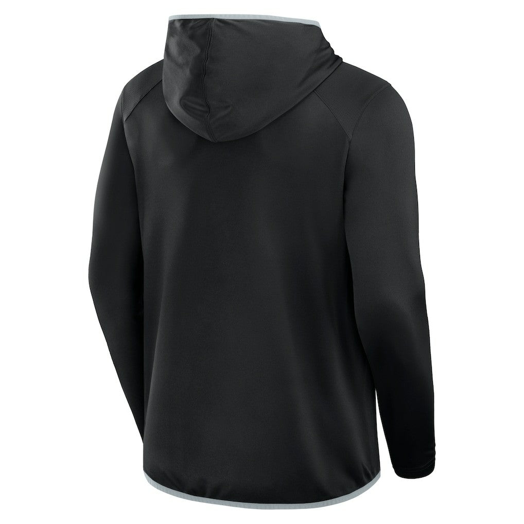 Las Vegas Raiders Transitional Defender Hoodie Long Sleeve T-Shirt Black | Fanatics