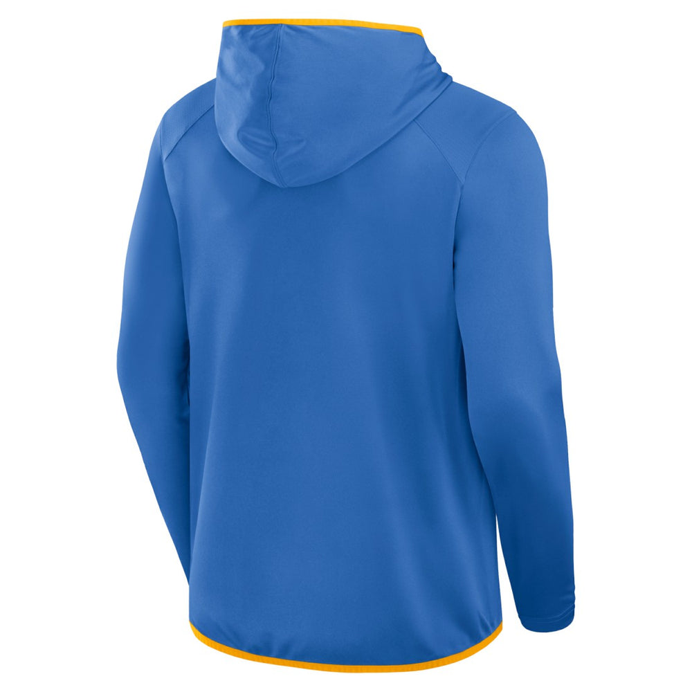 Los Angeles Chargers Transitional Defender Hoodie Long Sleeve T-Shirt Powder Blue | Fanatics