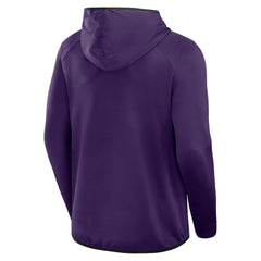 Baltimore Ravens Transitional Defender Hoodie Long Sleeve T-Shirt Purple | Fanatics