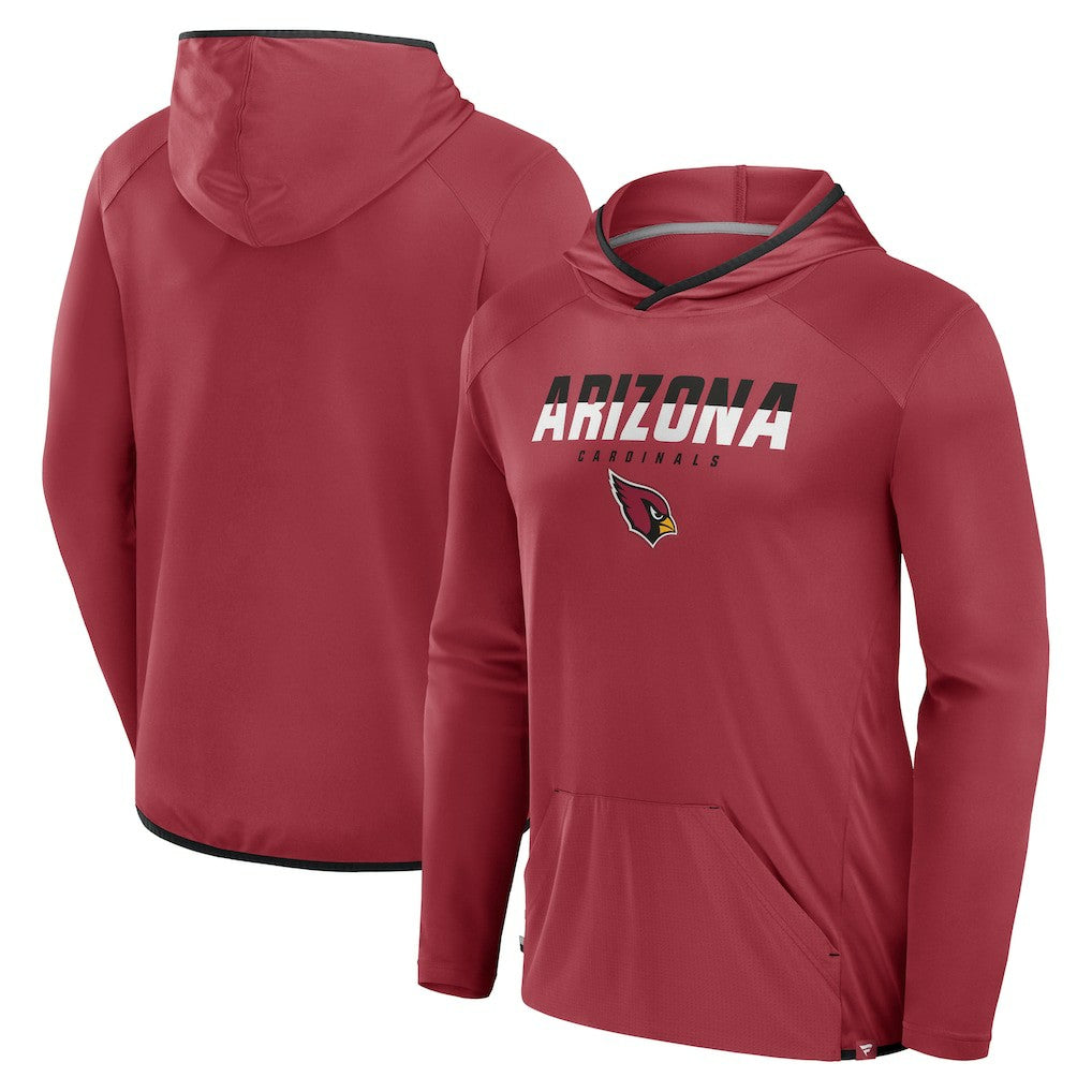 Arizona Cardinals Transitional Defender Hoodie Long Sleeve T-Shirt Cardinal | Fanatics