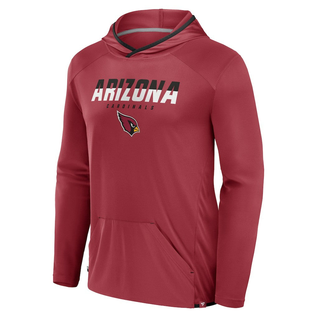 Arizona Cardinals Transitional Defender Hoodie Long Sleeve T-Shirt Cardinal | Fanatics