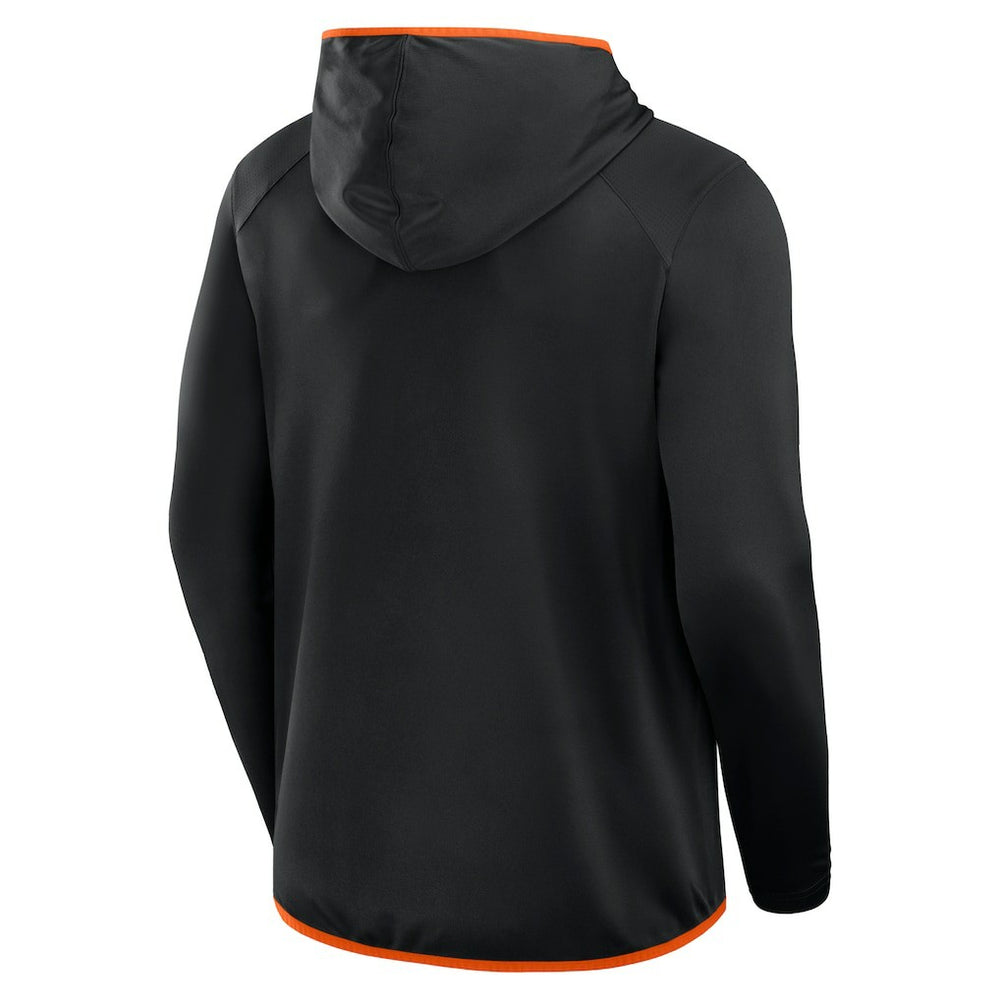 Cincinnati Bengals Transitional Defender Hoodie Long Sleeve T-Shirt Black | Fanatics