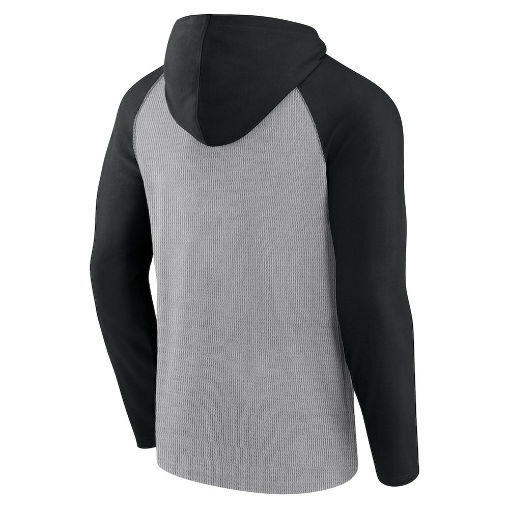 Jacksonville Jaguars Under Center Long Sleeve Hoodie T-Shirt Gray/Black | Fanatics