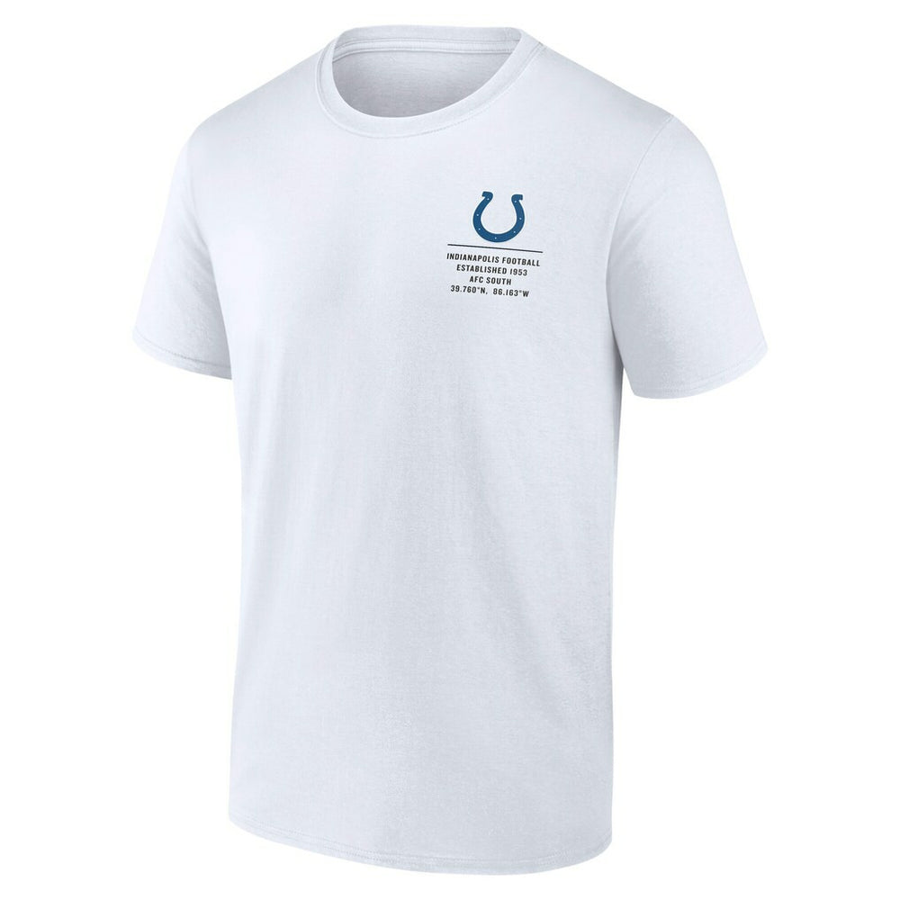 Indianapolis Colts Repeat Stats T-Shirt White | Fanatics
