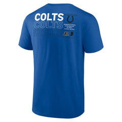 Indianapolis Colts Repeat Stats T-Shirt Royal | Fanatics