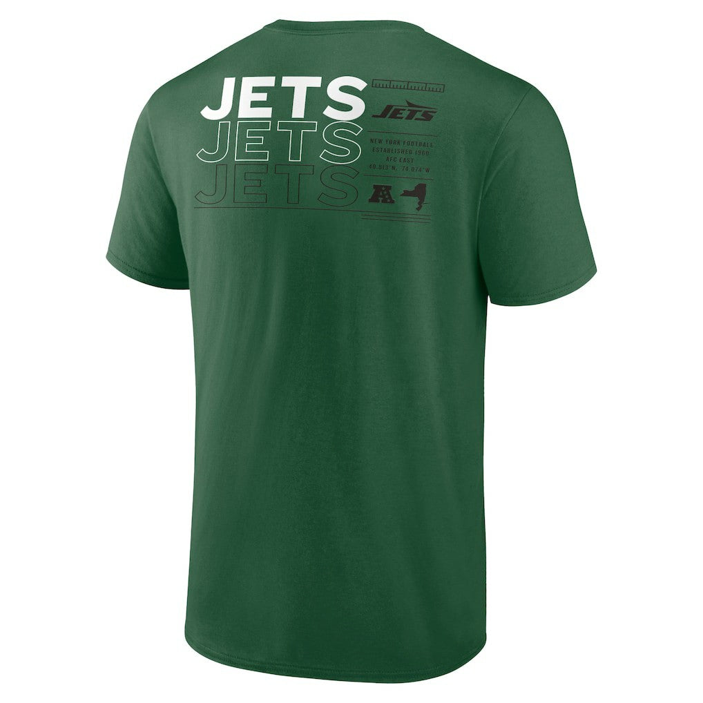 New York Jets Repeat Stats T-Shirt Green | Fanatics