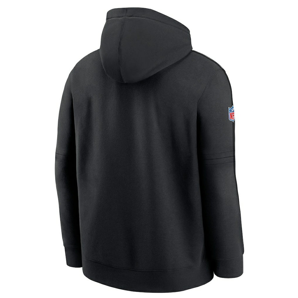 San Francisco 49ers 2024 NFL Crucial Catch Big & Tall Club Pullover Hoodie Black | Nike for Sale