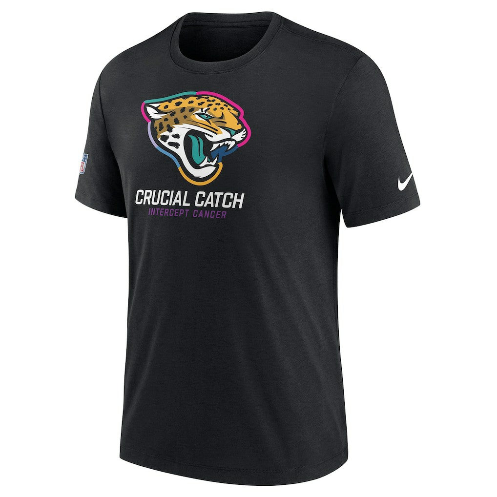 Jacksonville Jaguars 2024 NFL Crucial Catch T-Shirt Black | Nike for Sale