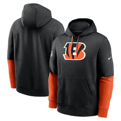 Cincinnati Bengals 2024 Sideline Club Pullover Hoodie Black | Nike for Sale