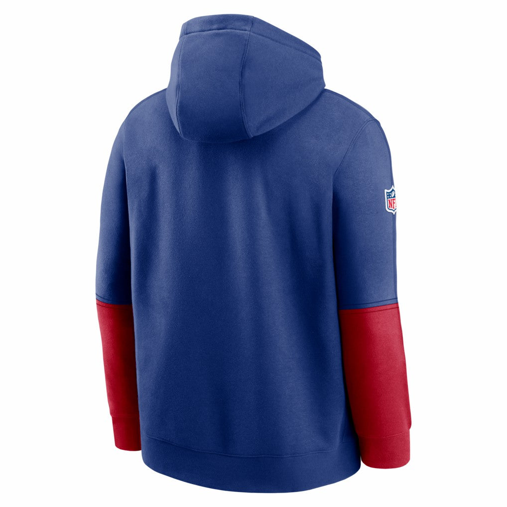 New York Giants 2024 Sideline Club Pullover Hoodie Royal | Nike for Sale