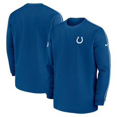 Indianapolis Colts 2024 Sideline Coaches Long Sleeve Top Royal | Nike for Sale