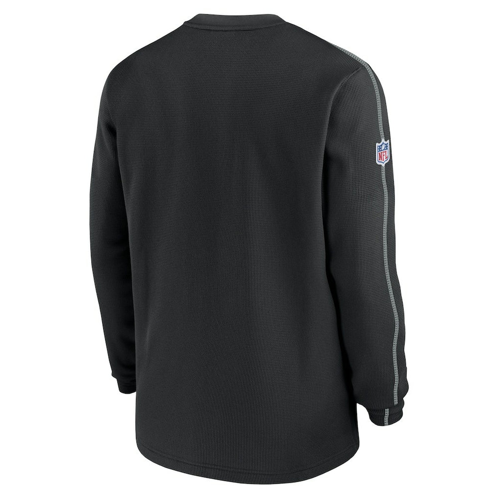 Las Vegas Raiders 2024 Sideline Coaches Long Sleeve Top Black | Nike for Sale