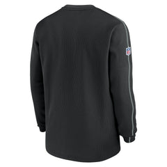 Las Vegas Raiders 2024 Sideline Coaches Long Sleeve Top Black | Nike for Sale