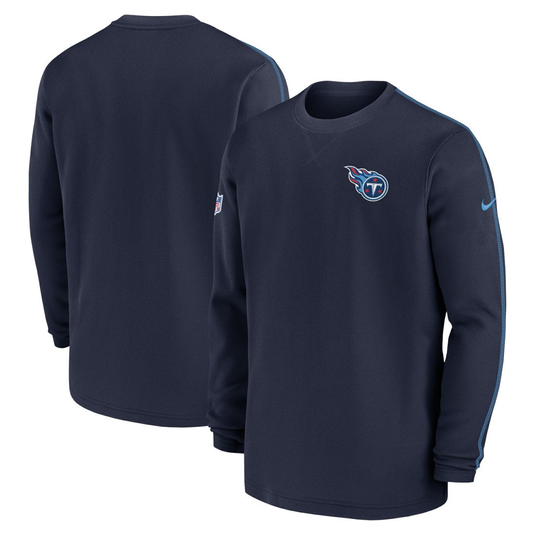 Tennessee Titans 2024 Sideline Coaches Long Sleeve Top Navy | Nike for Sale