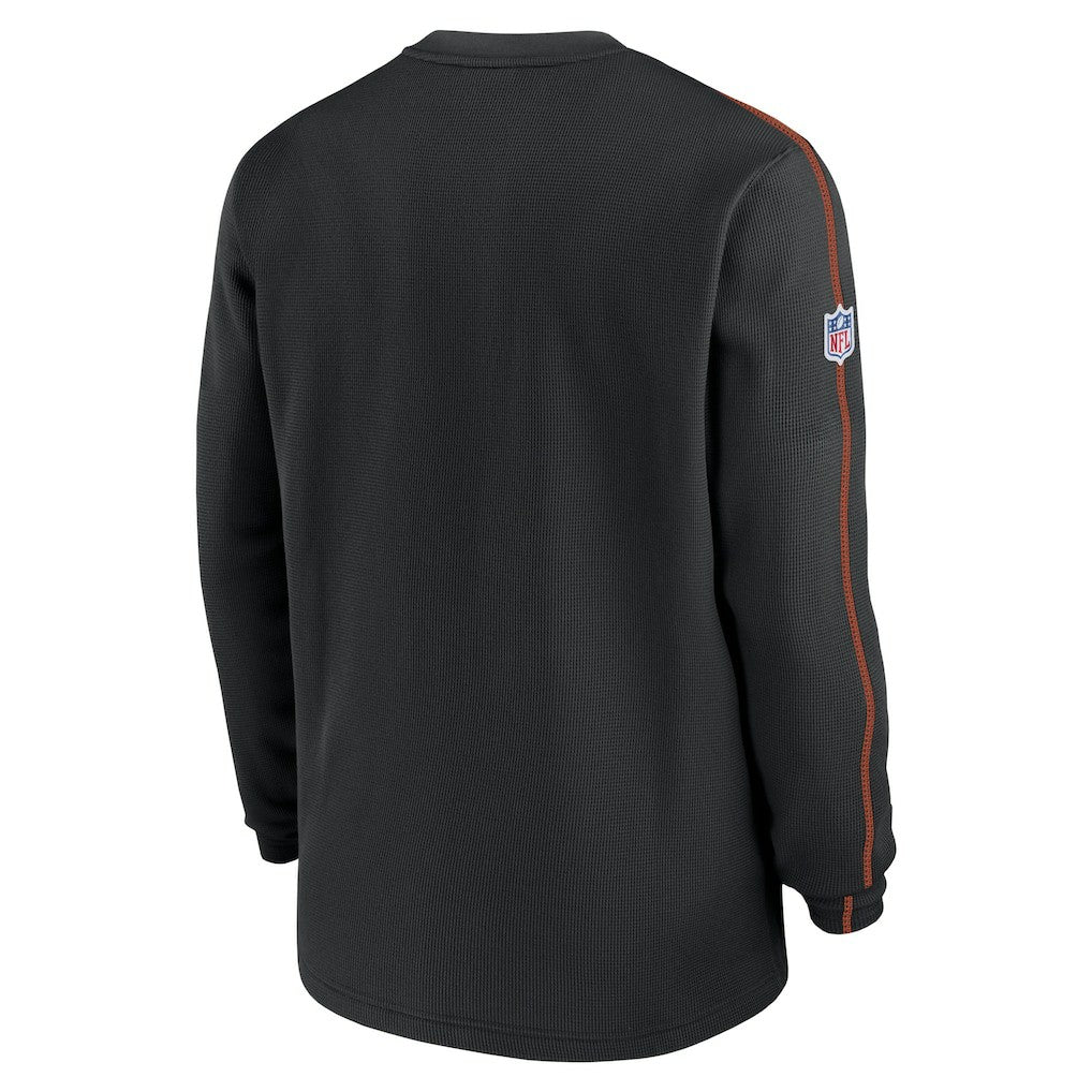 Cincinnati Bengals 2024 Sideline Coaches Long Sleeve Top Black | Nike for Sale