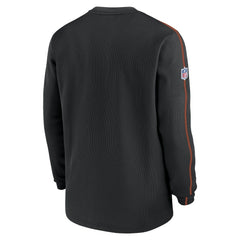 Cincinnati Bengals 2024 Sideline Coaches Long Sleeve Top Black | Nike for Sale