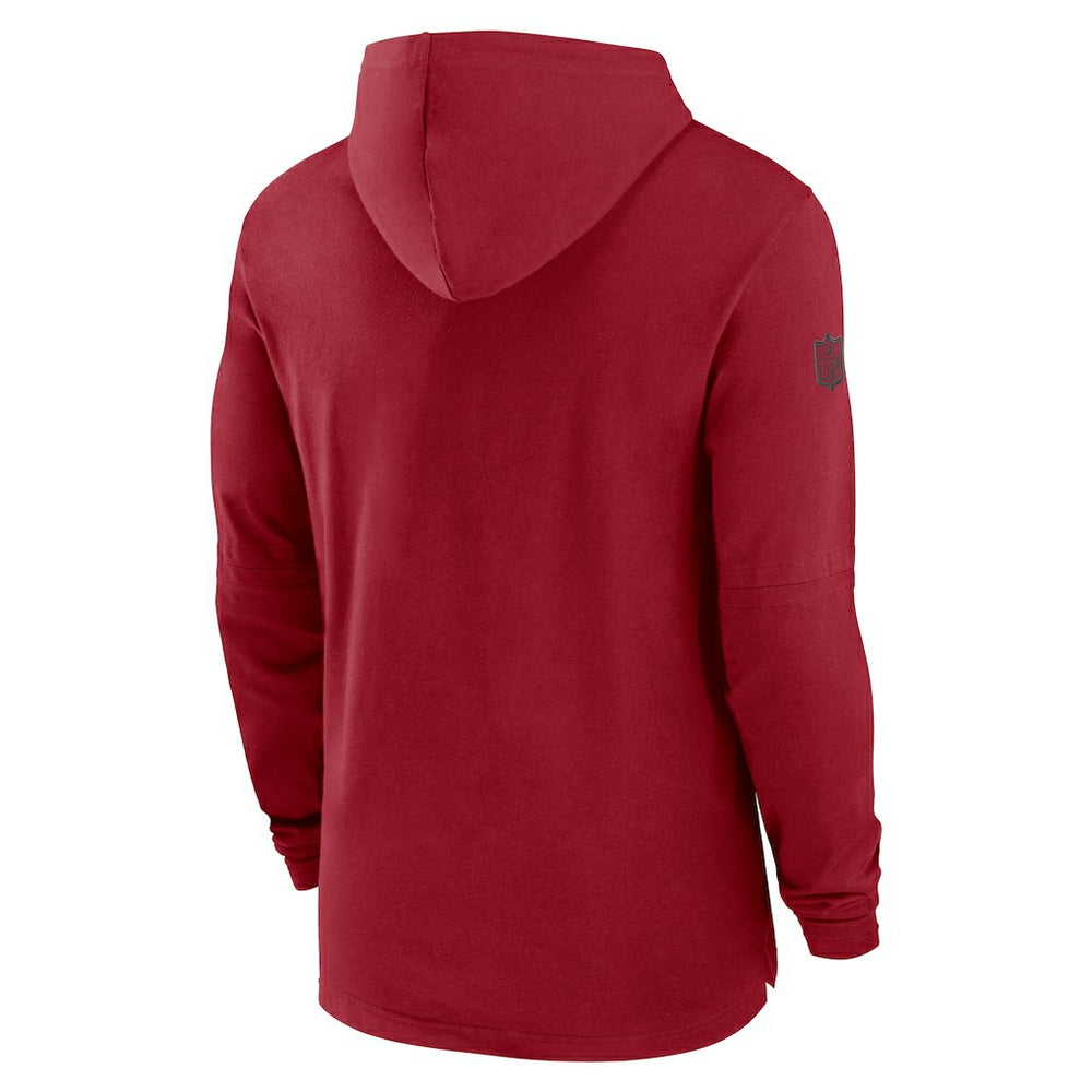 Arizona Cardinals 2024/25 Sideline Performance Long Sleeve Hoodie T-Shirt Cardinal | Nike for Sale