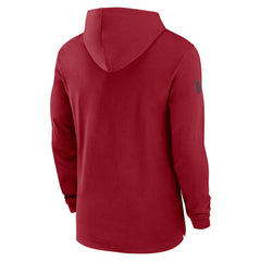 Arizona Cardinals 2024/25 Sideline Performance Long Sleeve Hoodie T-Shirt Cardinal | Nike for Sale