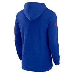 Buffalo Bills 2024/25 Sideline Performance Long Sleeve Hoodie T-Shirt Royal | Nike for Sale