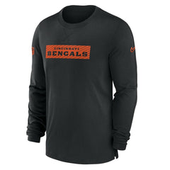Cincinnati Bengals Sideline Player Performance Long Sleeve T-Shirt Black | Nike for Sale