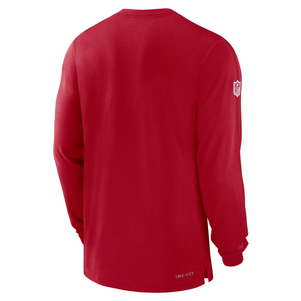 Tampa Bay Buccaneers Sideline Player Performance Long Sleeve T-Shirt Red | Nike for Sale