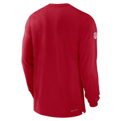 Tampa Bay Buccaneers Sideline Player Performance Long Sleeve T-Shirt Red | Nike for Sale