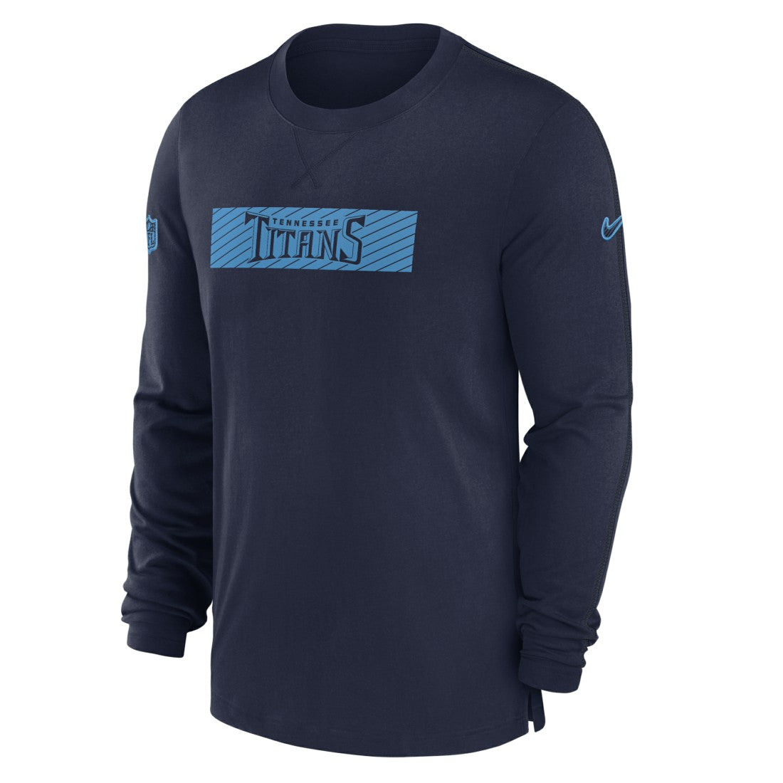 Tennessee Titans Sideline Player Performance Long Sleeve T-Shirt Navy | Nike for Sale