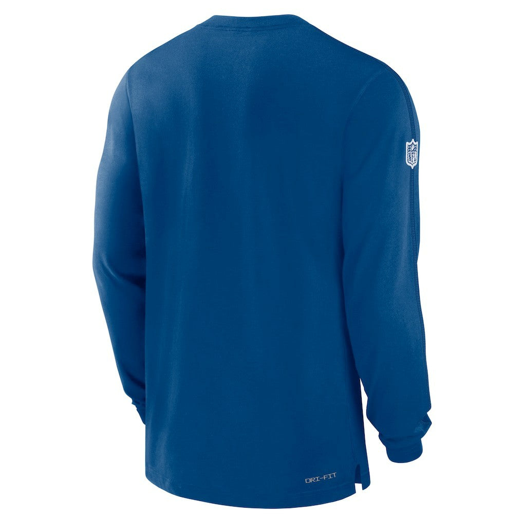 Indianapolis Colts Sideline Player Performance Long Sleeve T-Shirt Royal | Nike for Sale