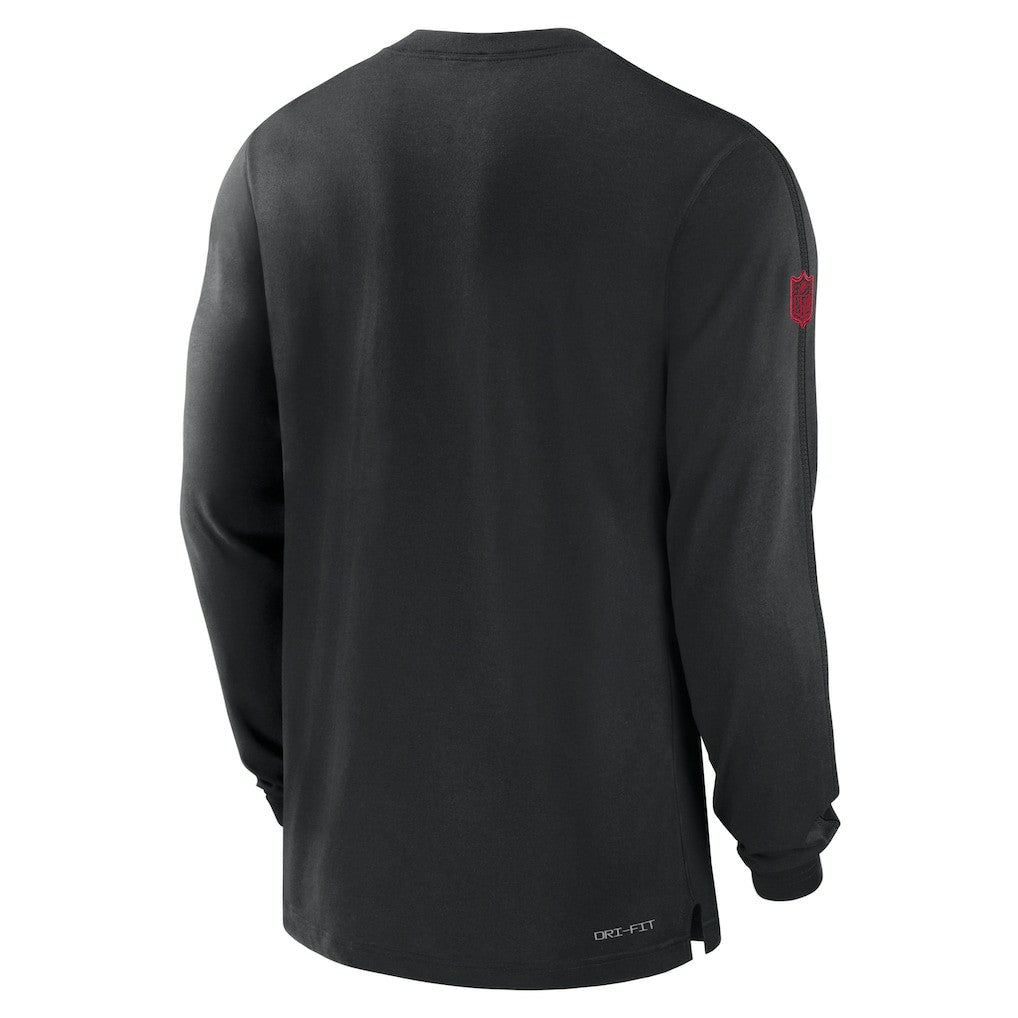 Atlanta Falcons Sideline Player Performance Long Sleeve T-Shirt Black | Nike for Sale