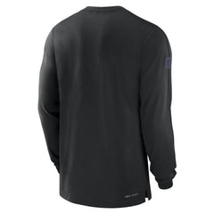 Baltimore Ravens Sideline Player Performance Long Sleeve T-Shirt Black | Nike for Sale