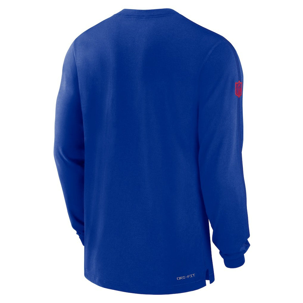 Buffalo Bills Sideline Player Performance Long Sleeve T-Shirt Royal | Nike for Sale