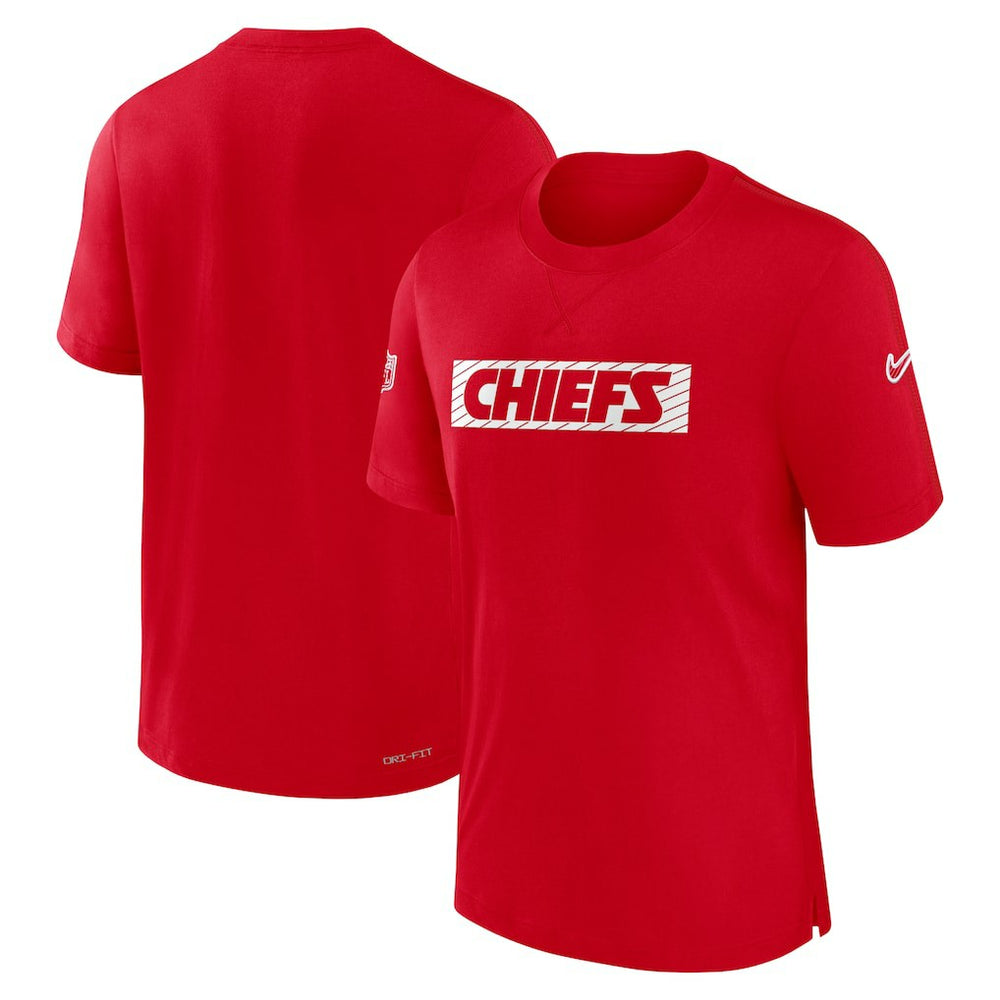 Kansas City Chiefs Sideline Player Performance T-Shirt Red | Nike for Sale