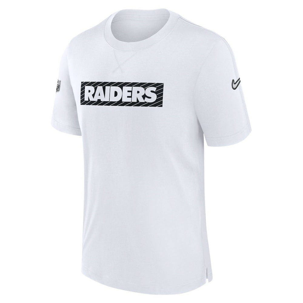Las Vegas Raiders Sideline Player Performance T-Shirt White | Nike for Sale