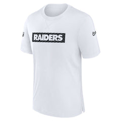 Las Vegas Raiders Sideline Player Performance T-Shirt White | Nike for Sale