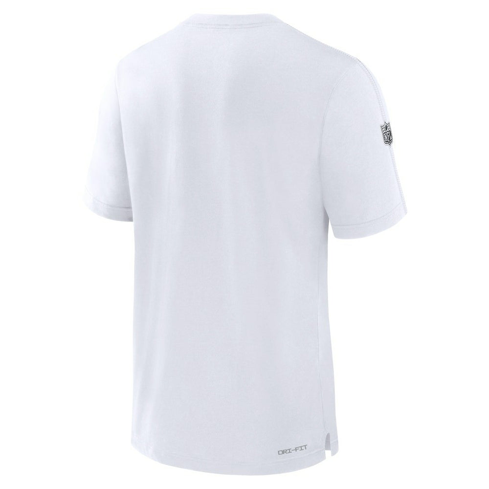 Las Vegas Raiders Sideline Player Performance T-Shirt White | Nike for Sale