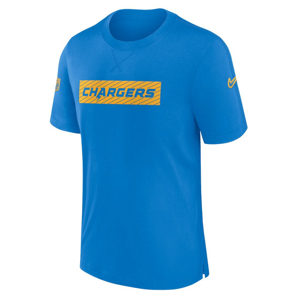 Los Angeles Chargers Sideline Player Performance T-Shirt Powder Blue | Nike for Sale